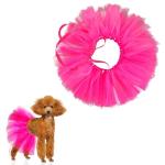 Hot Pink Tulle Dog Tutu Dress Costume