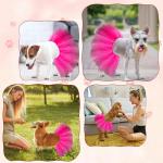 Hot Pink Tulle Dog Tutu Dress Costume