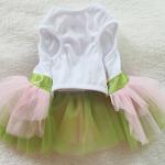 PanDaDa Dog Daisy Tutu Dress with Bow