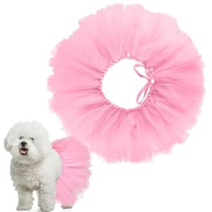 Pink Dog Tutu Dress for Halloween & Parties