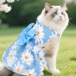 4-Pack Cute Dog Dresses for Summer Fun