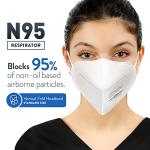 BNX N95 Respirator Masks Made in USA (10-Pack)