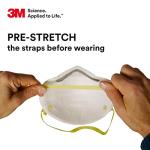 3M N95 Particulate Respirators, Pack of 20