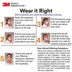 3M N95 Particulate Respirators, Pack of 20
