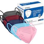 WWDOLL KN95 Face Masks - 50 Pack, Assorted Colors