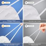 BLScode KN95 Face Masks 60 Pack, 5-Layer