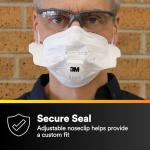 3M N95 Respirator Pack of 50, Standard Size