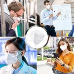 BLScode KN95 Face Masks 60 Pack, 5-Layer