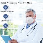 BLScode KN95 Face Masks 60 Pack, 5-Layer