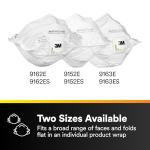 3M N95 Respirator Pack of 50, Standard Size