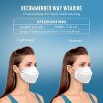 WWDOLL KN95 Face Masks 25 Pack, 5-Layer Design