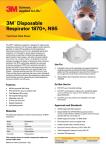 3M Aura 1870+ NIOSH Masks - 20 Pack