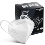 HUHETA 50-Pack KN95 Breathable Face Masks