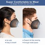 BLScode KN95 Face Mask 60 Pack - Breathable and Comfortable