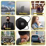 Black N95 Masks, 30 Pack - 95% Filter Efficiency