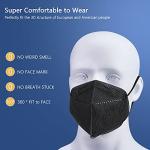 BLScode KN95 Face Mask 60 Pack - Breathable and Comfortable