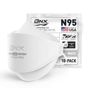 AccuMed N95 Respirator Mask - 10-Pack