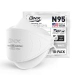 AccuMed N95 Respirator Mask - 10-Pack
