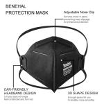 Benehal N95 Face Masks - Pack of 25 Black