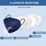 KN95 Face Masks - 50 Pack, 5-Ply Protection