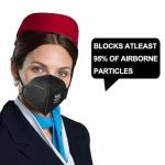 Benehal N95 Face Masks - Pack of 25 Black