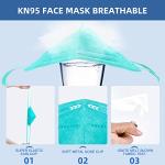 KN95 Face Masks - 50 Pack, 5-Ply Protection