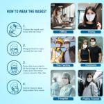 XIKII KN95 Face Masks 50 Pack - 95% Filtration