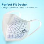 XIKII KN95 Face Masks 50 Pack - 95% Filtration