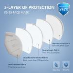 60 Pack of Comfortable 5-Ply KN95 Face Masks