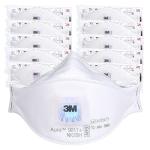 3M Aura N95 Respirators with Cool Flow Valve - 10 Pack