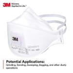3M Aura N95 Respirators with Cool Flow Valve - 10 Pack