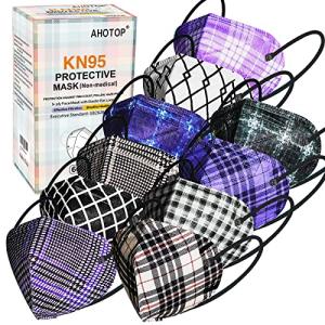 60 Pack Stylish KN95 Face Masks for Adults