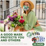 AHOTOP Colorful KN95 Face Masks, 50 Pack