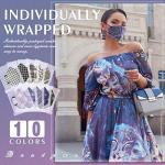 60 Pack Stylish KN95 Face Masks for Adults
