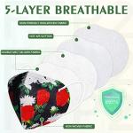 AHOTOP Colorful KN95 Face Masks, 50 Pack