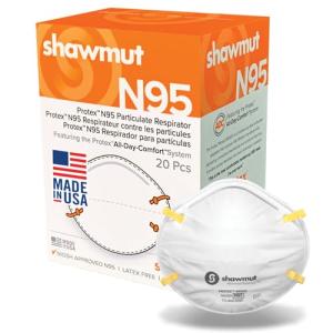 Shawmut Protex N95 Masks - 20 Pack