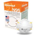 Shawmut Protex N95 Masks - 20 Pack