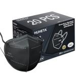 HUHETA KN95 Face Mask 20-Pack, 5-Layer Protection