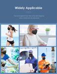 HUHETA KN95 Face Mask 20-Pack, 5-Layer Protection