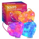 Rasav KN95 Face Masks - 30 Pack Variety