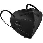 HUHETA 60-Pack KN95 Black Face Masks