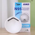 GIKO N95 Face Masks - 20 Pack for Protection