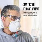 3M N95 Respirator for Sanding and Painting, 10-Pack