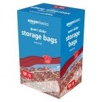 Amazon Basics Quart Slider Food Storage Bags, 120 Count