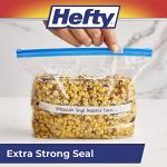 Hefty Slider Freezer Bags, 35 Count Pack