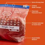 Hefty Slider Freezer Bags, 35 Count Pack