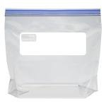 Amazon Basics Reclosable Quart Freezer Bags, 120 Count