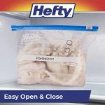 Hefty Slider Freezer Bags, 35 Count Pack