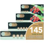 Seal Fresh Storage Bags Variety Pack - 145 Count