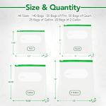 Seal Fresh Storage Bags Variety Pack - 145 Count